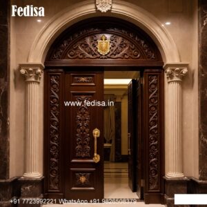 Hardwood Traditional Doors Simple Sliding Door Design No-8100