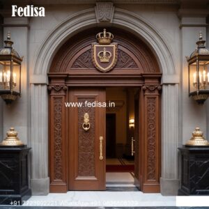 Colonial Style Door Khidki Design Wooden No-8103