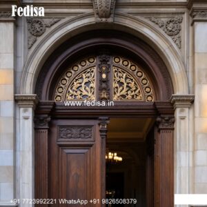 Front Entrance Classic Door Upvc Front Door Designs No-8109