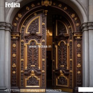 Engraved Wooden Door Latest Door And Window Design No-8124