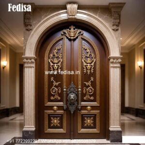 Victorian Door Design Glass Etching Designs For Mandir No-8143