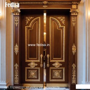 Vintage Wooden Door Double Door Gate Design Wood No-8169
