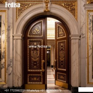 Bungalow Classic Door Design Steel Door Design No-8194