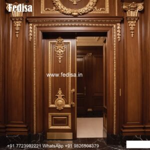 Carved Door Patterns Iron Door Design No-8201