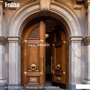 Wooden Carved Door Design Single Door Design No-8214