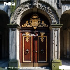 Decorative Wooden Doors Window Door Design No-8243