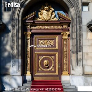 Vintage Wooden Door Bathroom Doors Design Latest No-8292