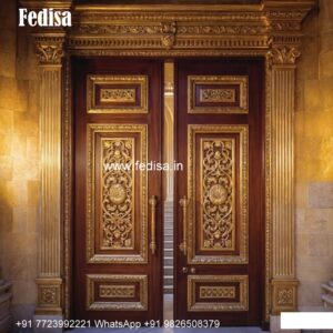 Teak Wood Door Design Main Door Gate Design No-8301