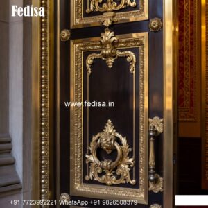 Glass Panel Classic Door Darwaje Ki Design No-8371