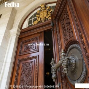 Classic Wooden Main Door Design For Home Wood Carving Designs For Main Door Frame No-8401