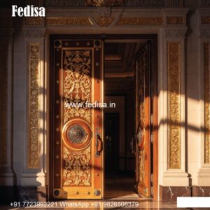 Luxury Classic Entrance Door Designs India House Front Canopy Design No-8403