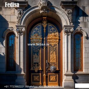 Vintage Wooden Door Designs For Houses Safety Door Designs For Flats No-8445