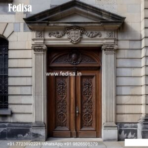Villa Entrance Door Latest Main Double Door Designs No-8562