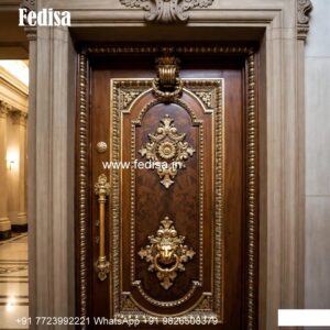 Palace Style Doors Teak Wood Door Design Catalog No-8564