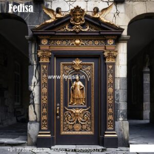 Double Door Classic Style Front Glass Design No-8573