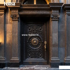 Colonial Style Door Main Entry Door Design No-8595