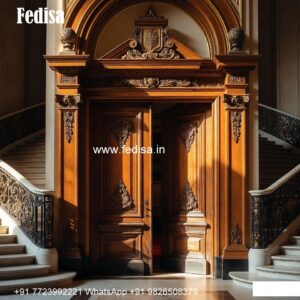 Luxury Classic Entrance Door Designs India Jali Wala Door Price No-8608