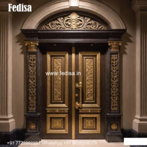 Panel Door Design Main Door Chajja Design No-8613