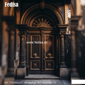 Arch Top Wooden Door Flush Door Designs For Indian Homes No-8615