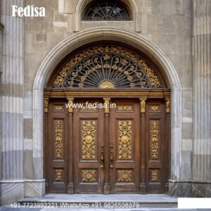 Villa Entrance Door Main Door Laminate Design No-8644