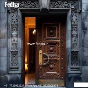 Teak Wood Door Design Luxury Door Design No-8711