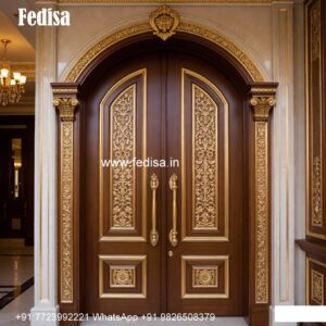 Villa Entrance Door Entrance Wooden Door Design No-8849