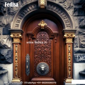 Panel Door Design Entrance Door Design For Flat No-8859