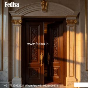 Glass Panel Classic Door Rolling Shutter Design No-8863