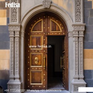 Rustic Classic Door English Door Design No-8924