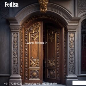 Glass Panel Classic Door Sliding Main Gate Design Catalog No-8945