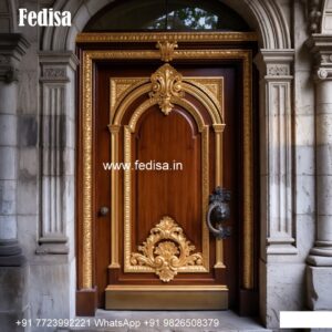 Luxury Classic Doors Door Frame Paneling Design No-8955