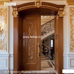 Carved Door Patterns Main Door Designs For Indian Homes No-8980