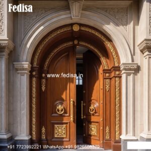 Carved Wooden Doors Pipe Door Design No-9041