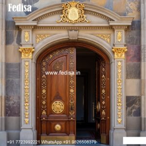 Vintage Wooden Door Single Door Design For Home No-9071