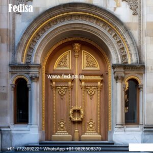 Main Door Classic Design Modern Teak Wood Main Door Design No-9092