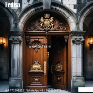 Palace Style Doors Home Mandir Door Design No-9138