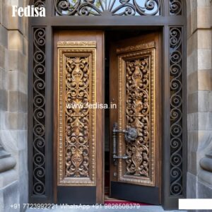 Engraved Wooden Door Main Door Style No-9149