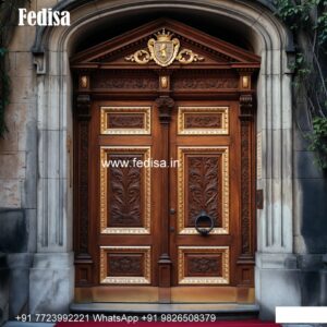 Main Door Classic Design Safety Door Designs For Flats Price No-9174