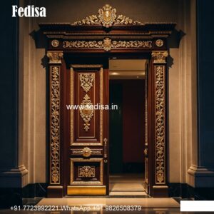 Palace Style Doors Front Jali Door Design No-9179