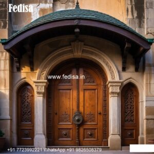 Elegant Double Door Classic Entry Design Room Darwaja Design No-9184