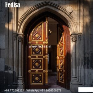 Palace Style Doors Manichitrathazhu Door Design No-9220