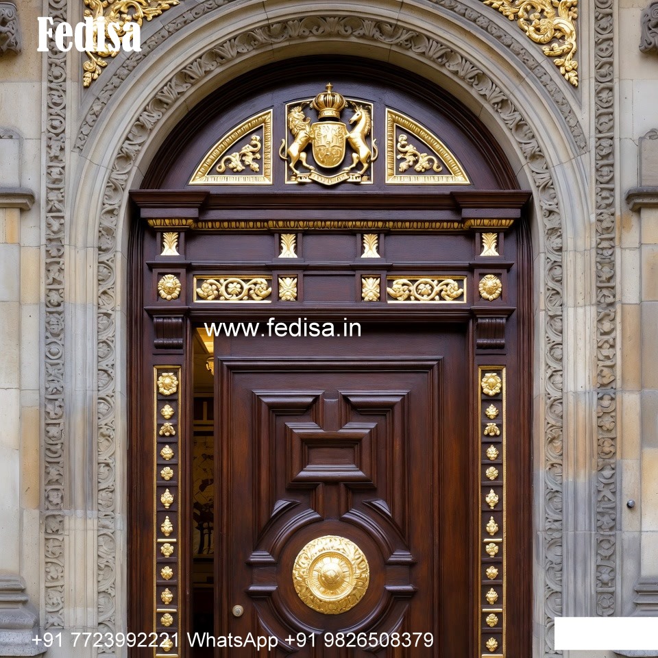 Teak Wood Door Design First Door Design No-9244