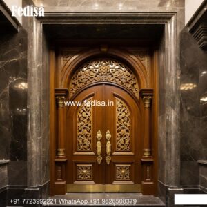 Rustic Classic Door Bed Door Design No-9252