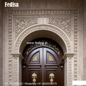 Handcrafted Wooden Door Door Skin Mica Design No-9288