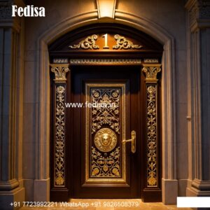 Main Door Classic Design Ghar Ke Darwaje Ki Design No-9297