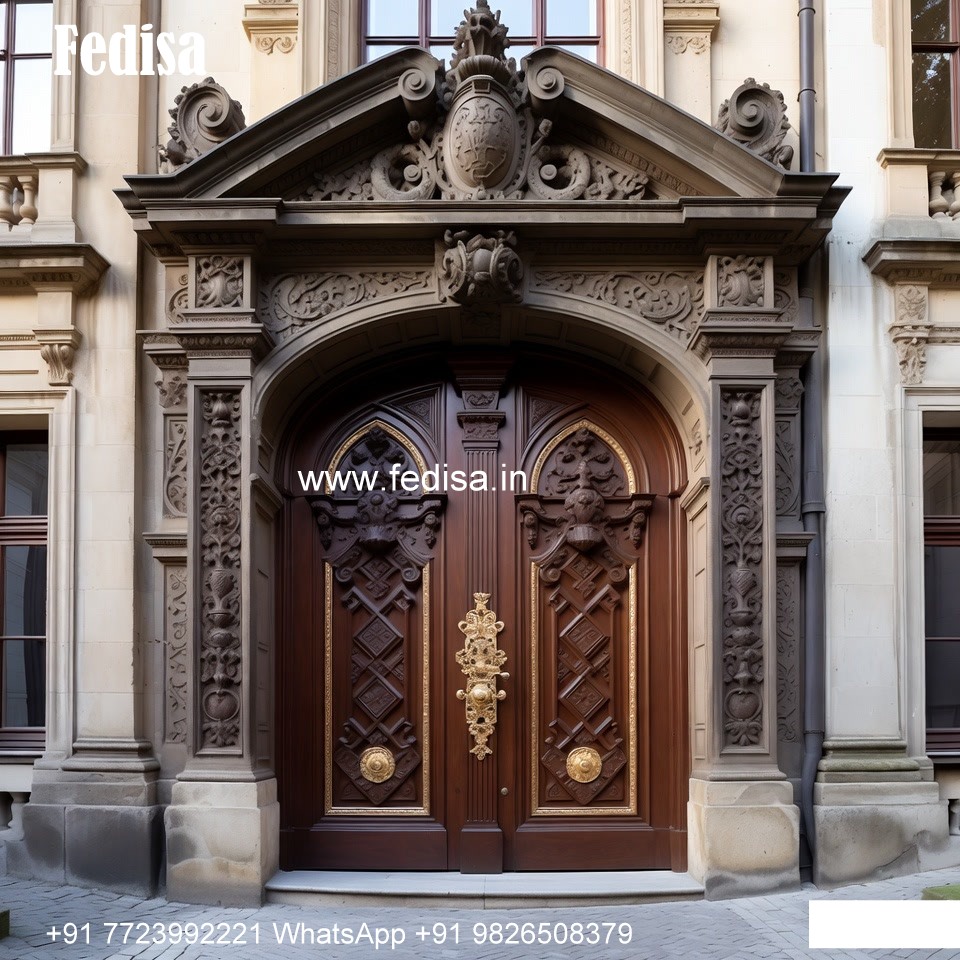 Handcrafted Wooden Door Lakdi Ka Darwaja Design No-9329