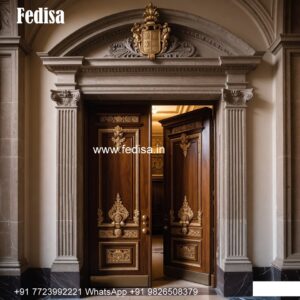 Front Entrance Classic Door Kitchen Partition Door No-9339