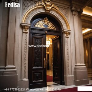 Vintage Wooden Door Designs For Houses Corridor Door Design No-9347