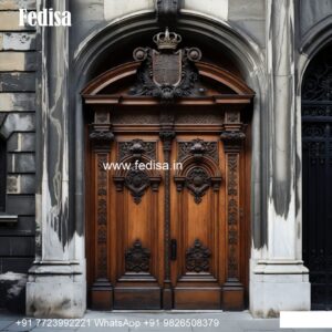 Carved Door Patterns Flush Door Veneer Design No-9349