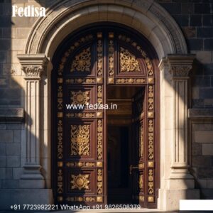 Rustic Classic Door Shutter Gate Design For Home No-9375